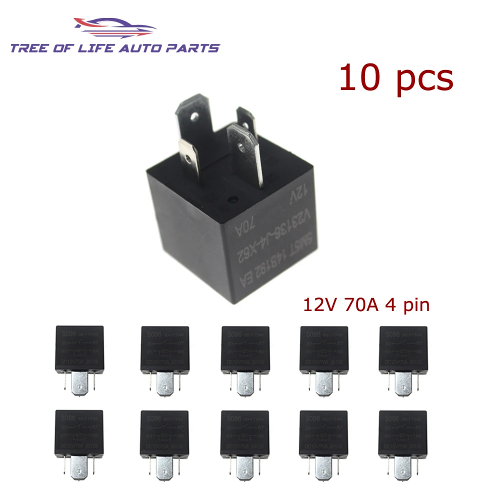 1/2/5/10X 12V 70A 4…