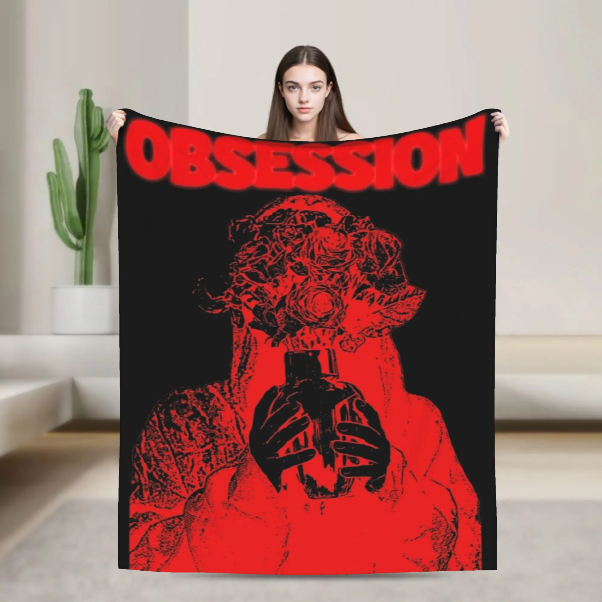 Obsession 2026 Horror Movie  Blanket Multi-size Cozy and Lightweight  Throw Blankets for Couch Sofa and Bed