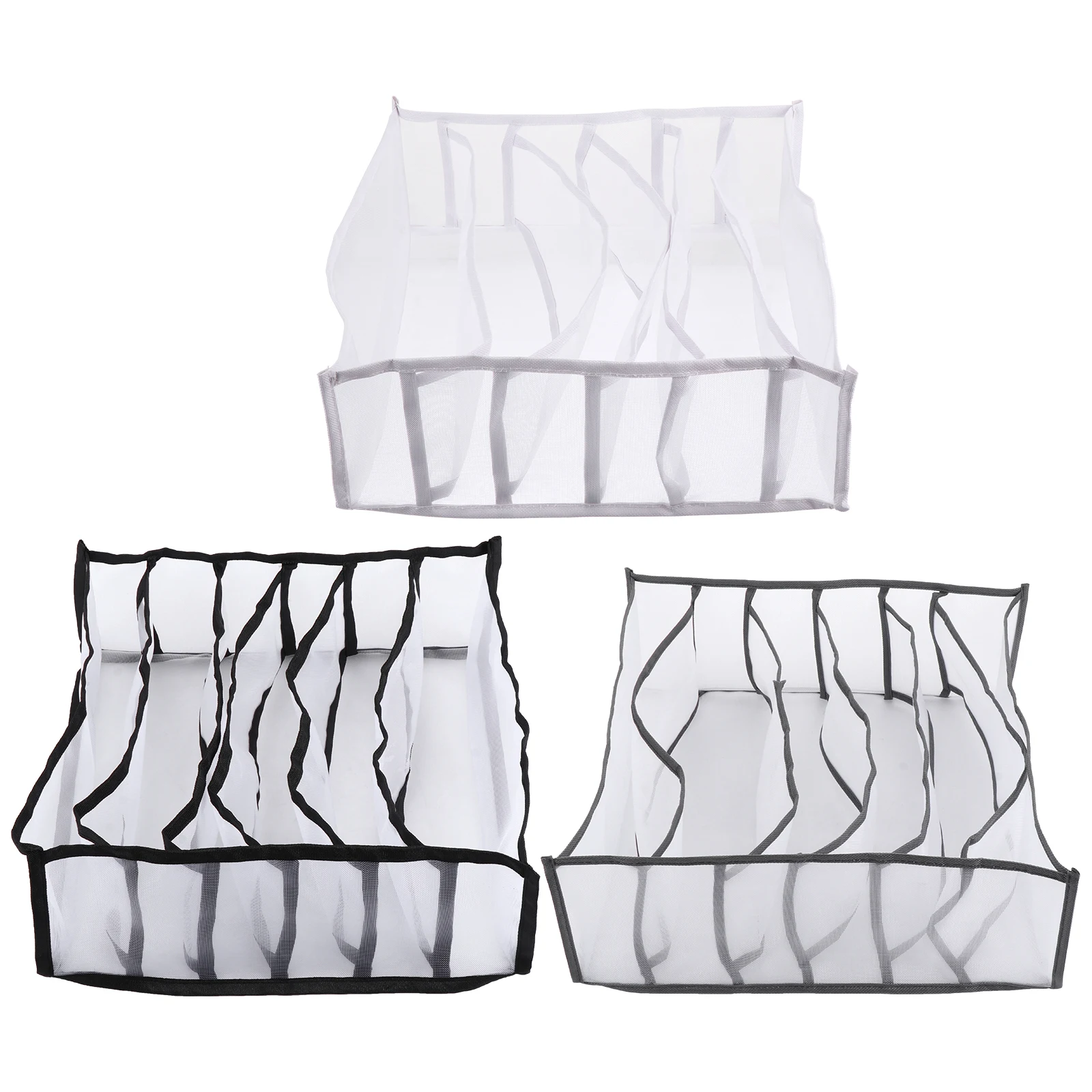 

3 Pcs Storage Boxes Drawer For Socks Panties ganizers Home Decor Drawer Type Underwear Boxes Safe