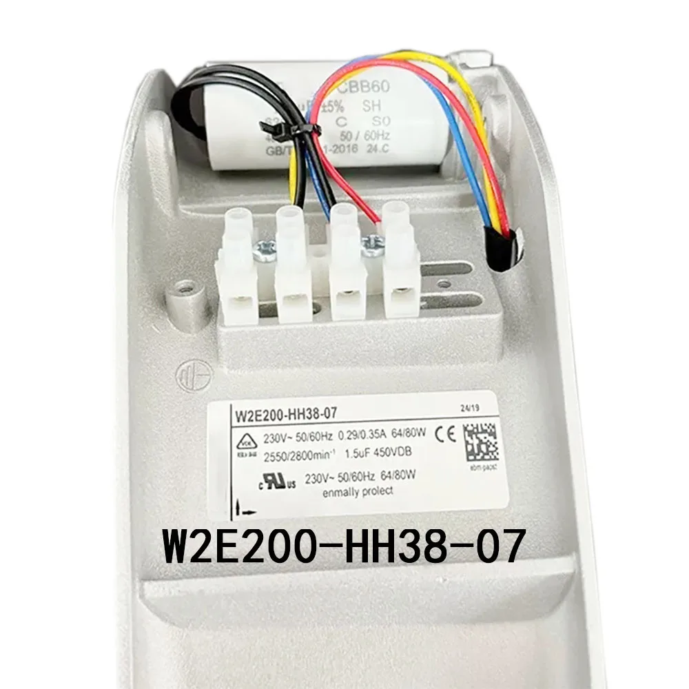 Ventilador De Refrigeração Avançado Do Radiador, Ventilador Axial, Ventilador Do Armário De Metal, W2E200-HH38-07 SK 3326.107, AC 80W