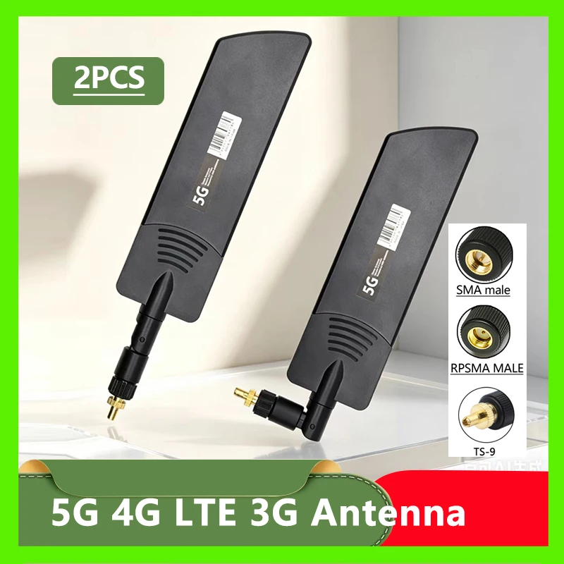 2-個-sma-ts9-600-〜-6000mhz-オムニ-wifi-アンテナ-cpe-プロルーターモデムワイヤレスネットワークカードモバイル信号ブースター