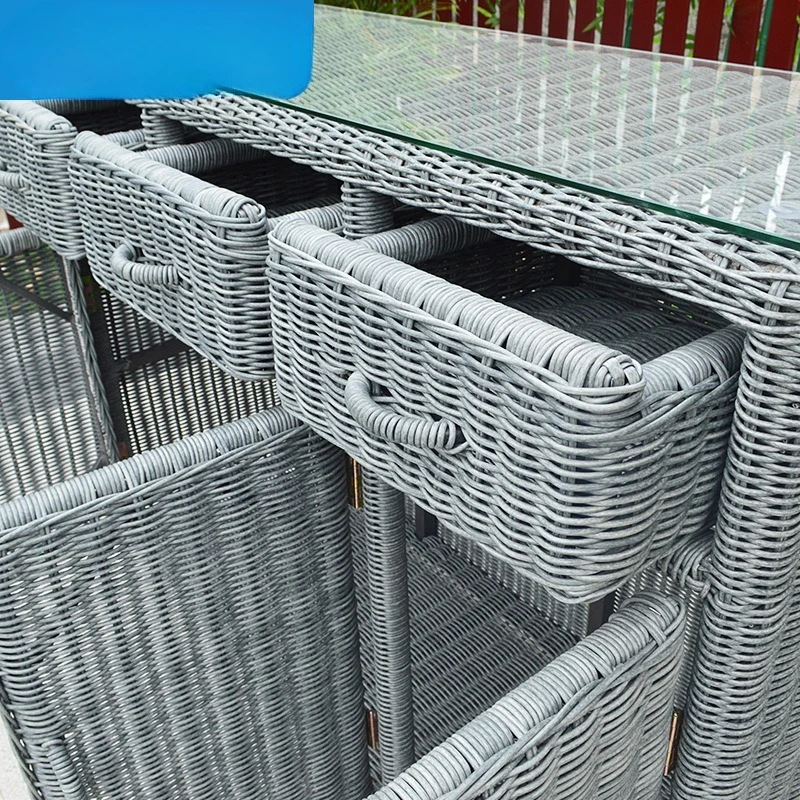 خزانة خارجية من الخيزران وشرفة وخزانة باب وخزانة أحذية منزلية مقاومة للماء وخزانة غرفة المعيشة وخزانة تخزين الحديقة #4