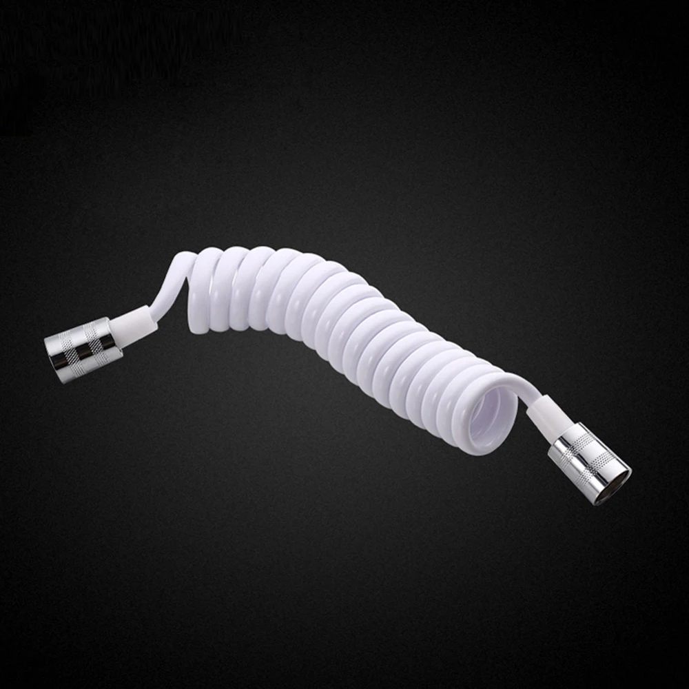 2m Flexible Shower Head Hose Brass Nuts Toilet Bidet Sprayer Nozzle Handheld Shower Kit Bathroom Accessories Plumbing Brand New