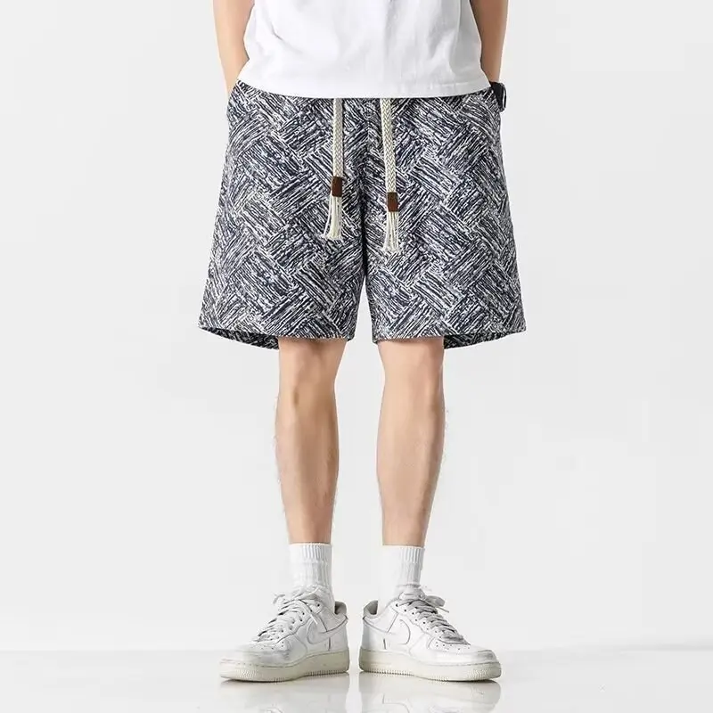 メンズ5速乾性スポーツショーツ,メンズカジュアルショーツ,ラージパンツ,薄手,韓国版,夏のトレンド