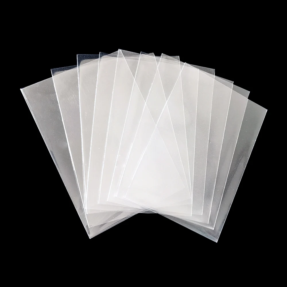 100pcs/pack High Quality Transparent Card Sleeves Sealed /Unsealed Card Protector For Magical Gathering Board Game YGO/MTG/PKM