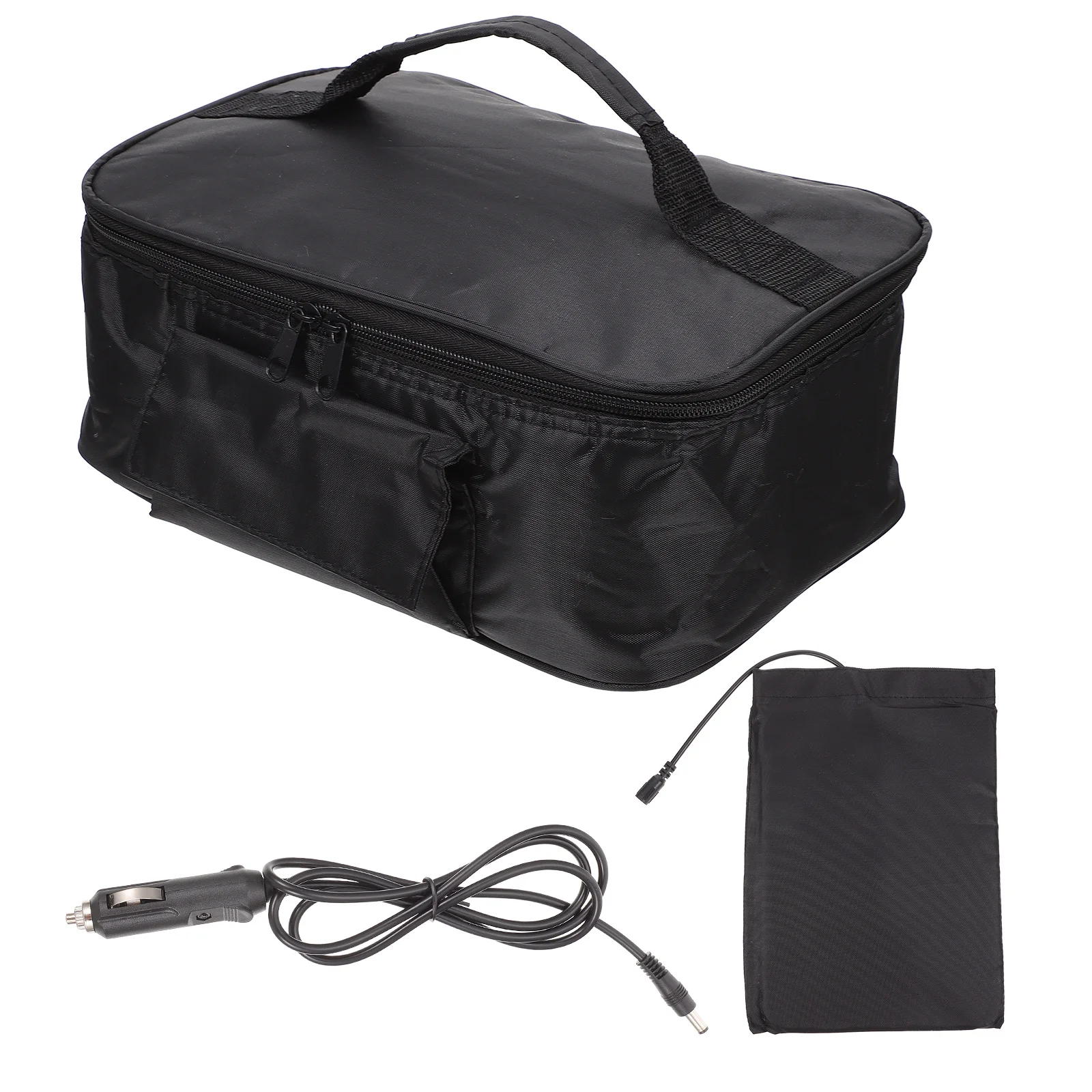 

1Pcs Car Thermal Lunch Bag Oxford Cloth Insulated Food Storage Tote Bag Portable Picnic Cold Heat Preservation High