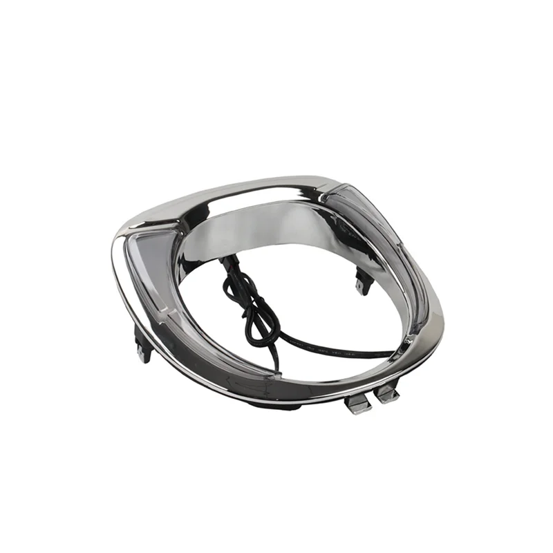 

Motorcycle Headlight Bezel Amber LED Lamp For Indian Chieftain Dark Horse/Elite Classic/Limited