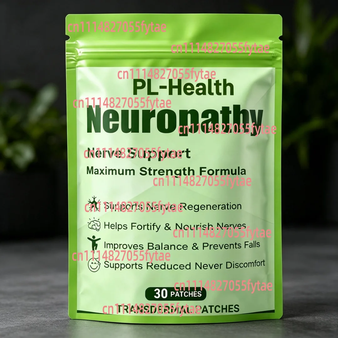 30 Patches Neuropathy Support Transdermal Patcheswith Alpha Lipoic Aci Enhance Nerve Calming, Promote Overall Well-Being