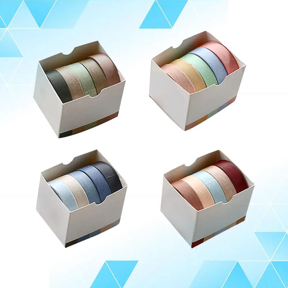 20 قطعة شريط اشي ملون ديكور لتقوم بها بنفسك ملصق حرفي لتغليف الهدايا ألبوم صور ديكور مكتب المنزل تصميم مختلط