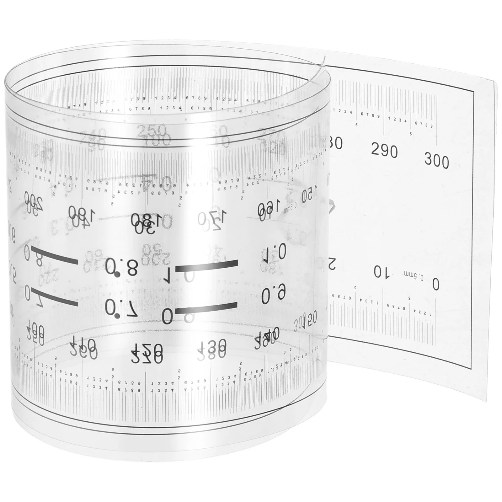 

Concrete Crack Width Gauge Card High Precision Plastic Ruler Spot Detection Tool Surface Flaw Measurement Inspection Ruler