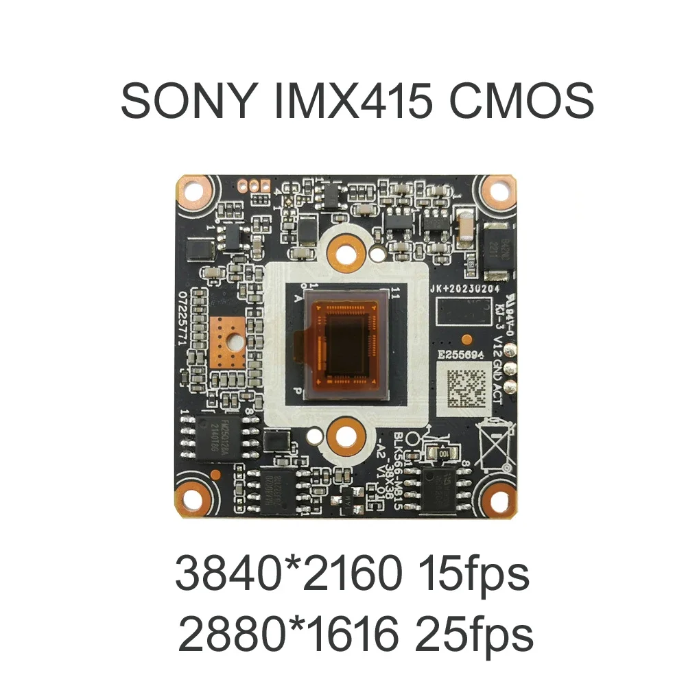 4K 6MP 8MP XM IP Camera Module Board IMX335 IVG-N8S IMX415 3840*2160 P2P ICsee XMEye Radiator Onvif RTSP Wide-angle Panorama