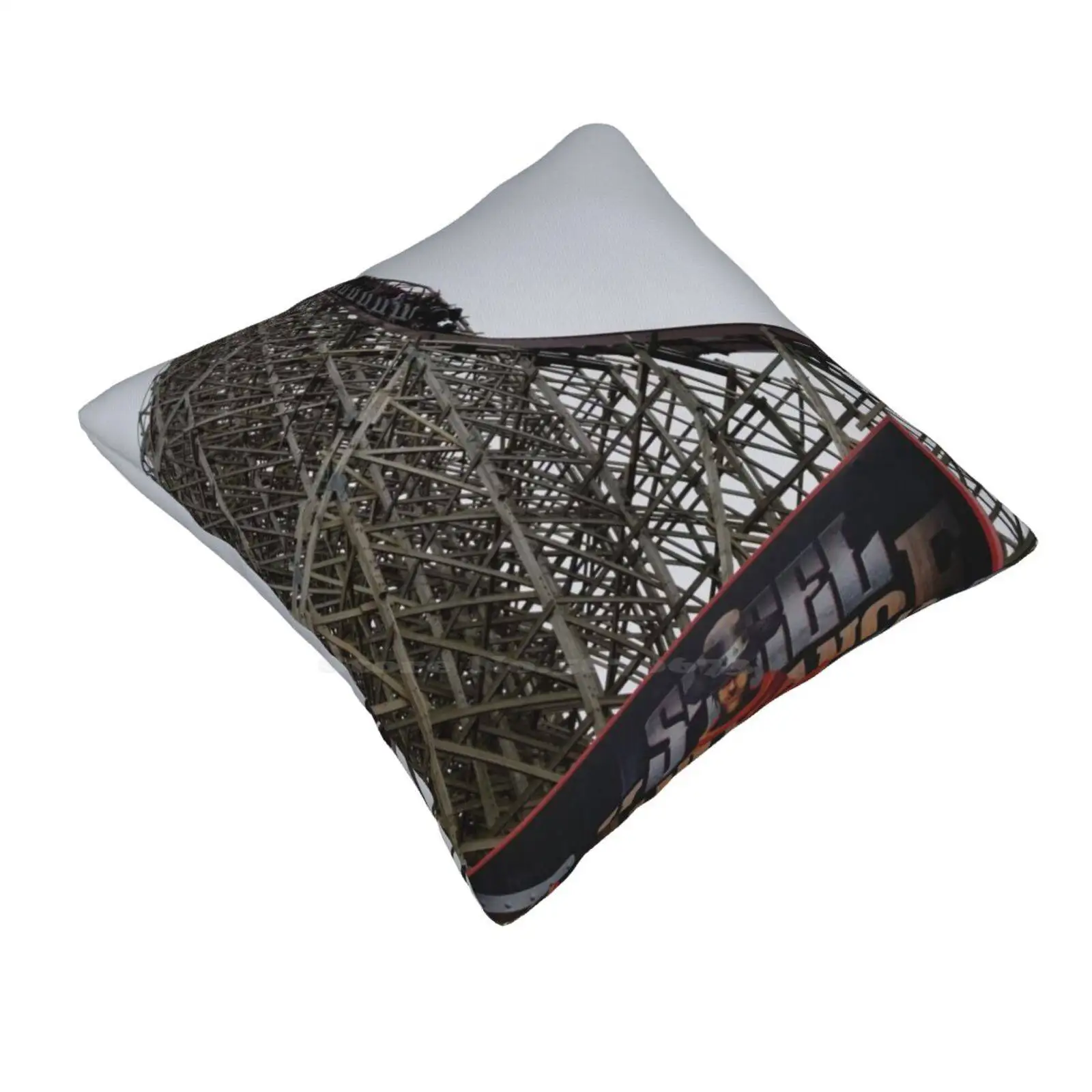 Steel Vengeance Funny Cute Decor Square Pillowcase Cedar Point Steel Vengeance Rollercoaster Cedar Fairs