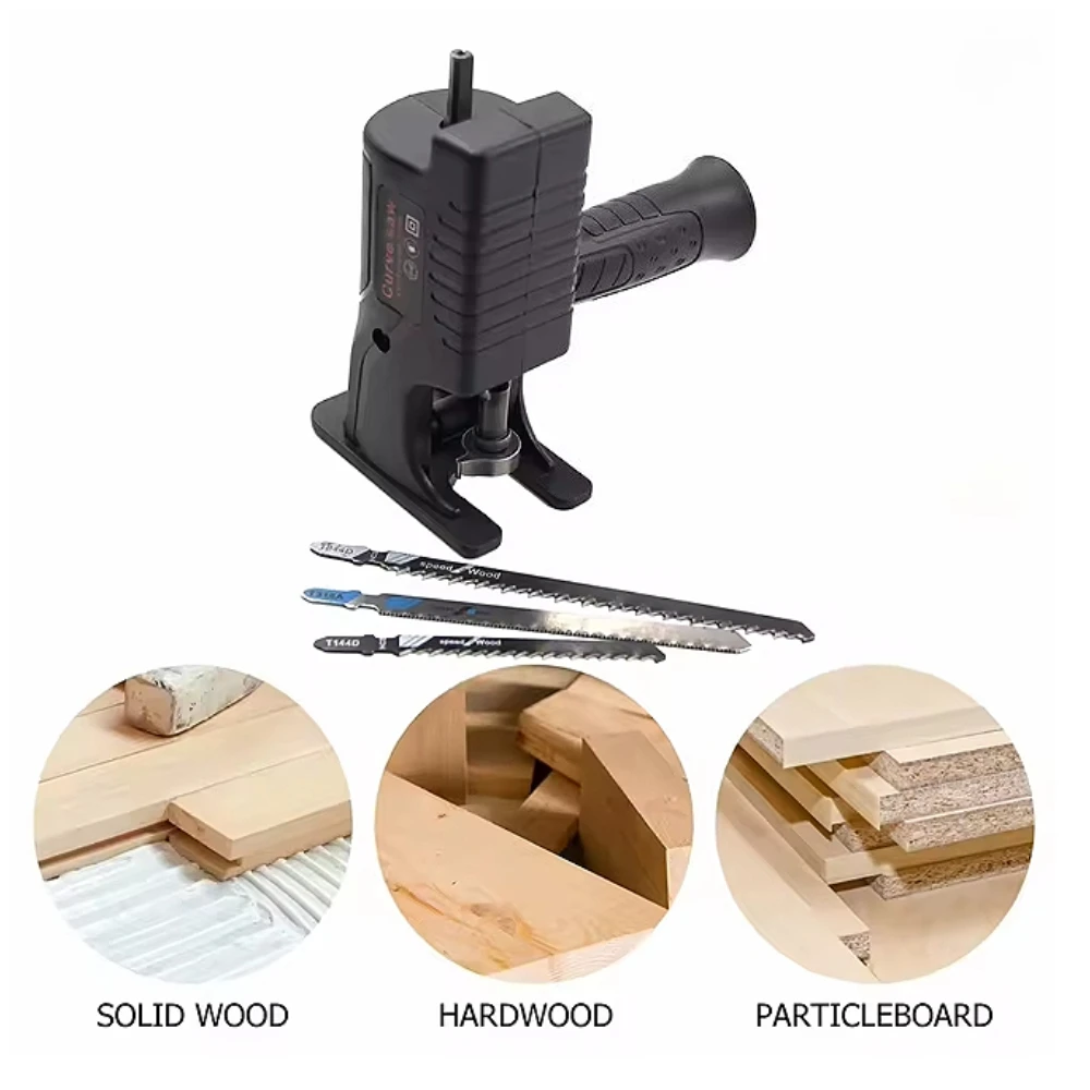 

Handheld Electric Drill To Electric Saw Household Reciprocating Saw Small-scale Carpenter's Handheld Electric Tool Accessory Set