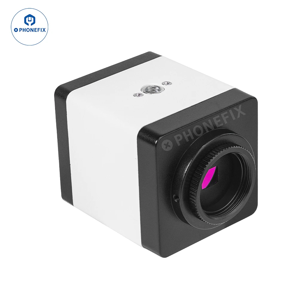 HDMI VGA Type-C Three Out Put Microscope Camera 60FPS 10 Main Language Supported Digital Camera for Micro Soldering Repair