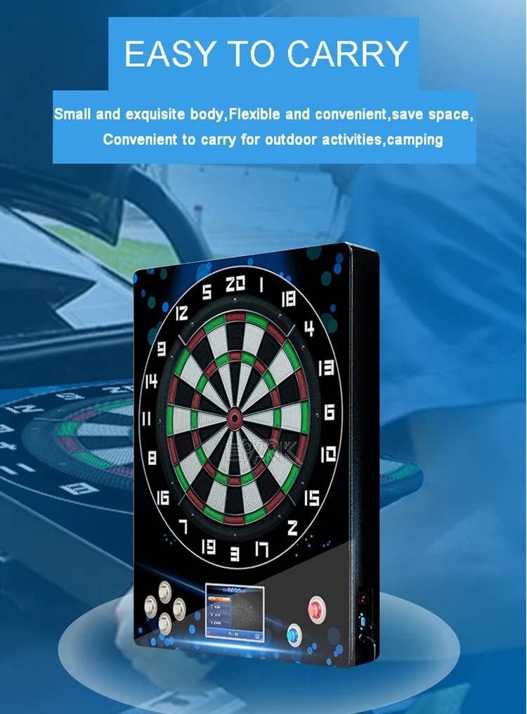 Cheap Price Mini Plus Family Wall Mounted Electronic Arcade Online Soft Dart Board Game Machine