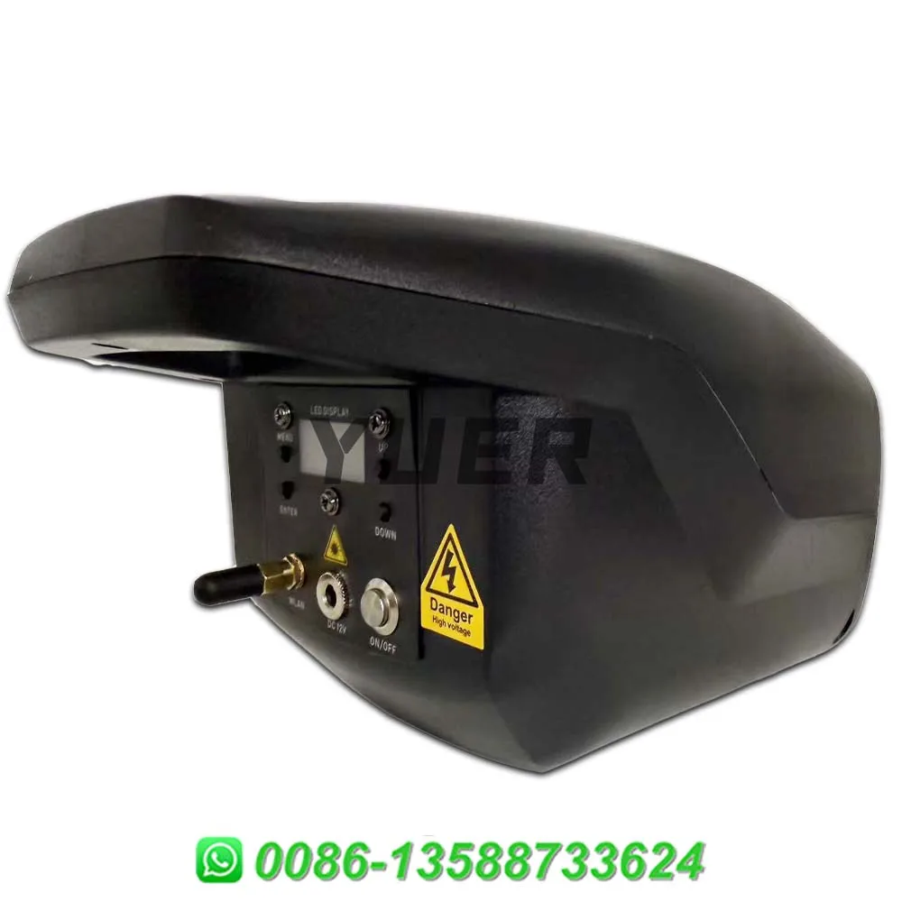 2Pcs Bluetooth APP 3W Mini Handheld RGB Laser Light With Beam Pattern Remote Control DMX512 For DJ Disco Bar Stage Effect Lights