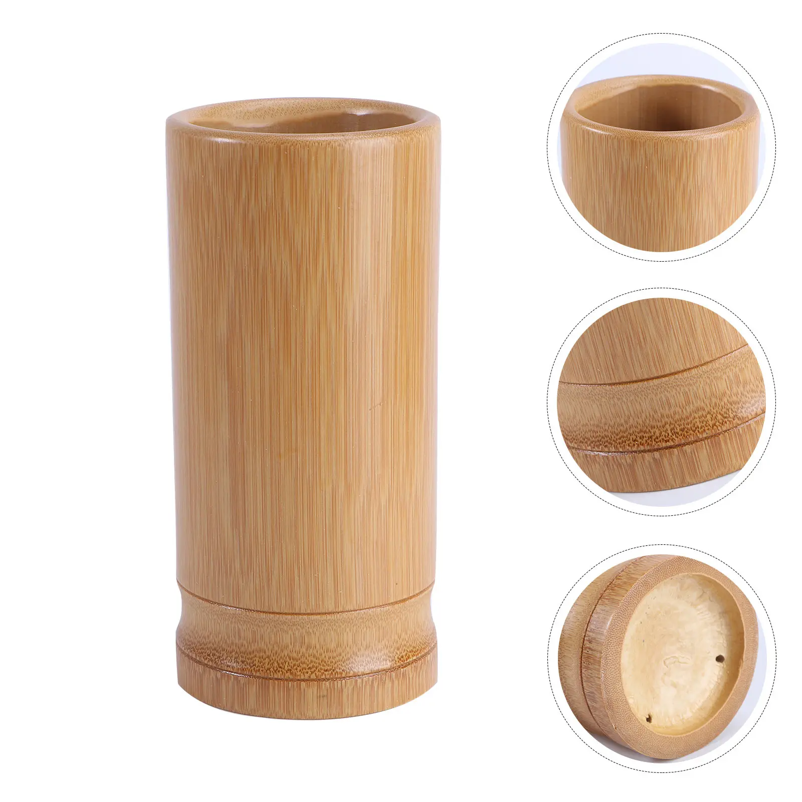 

Bamboo Chopstick Holder Practical Long Term Use Simple Structure Fine Polishing Smooth Surface Easy Clean Compact Size