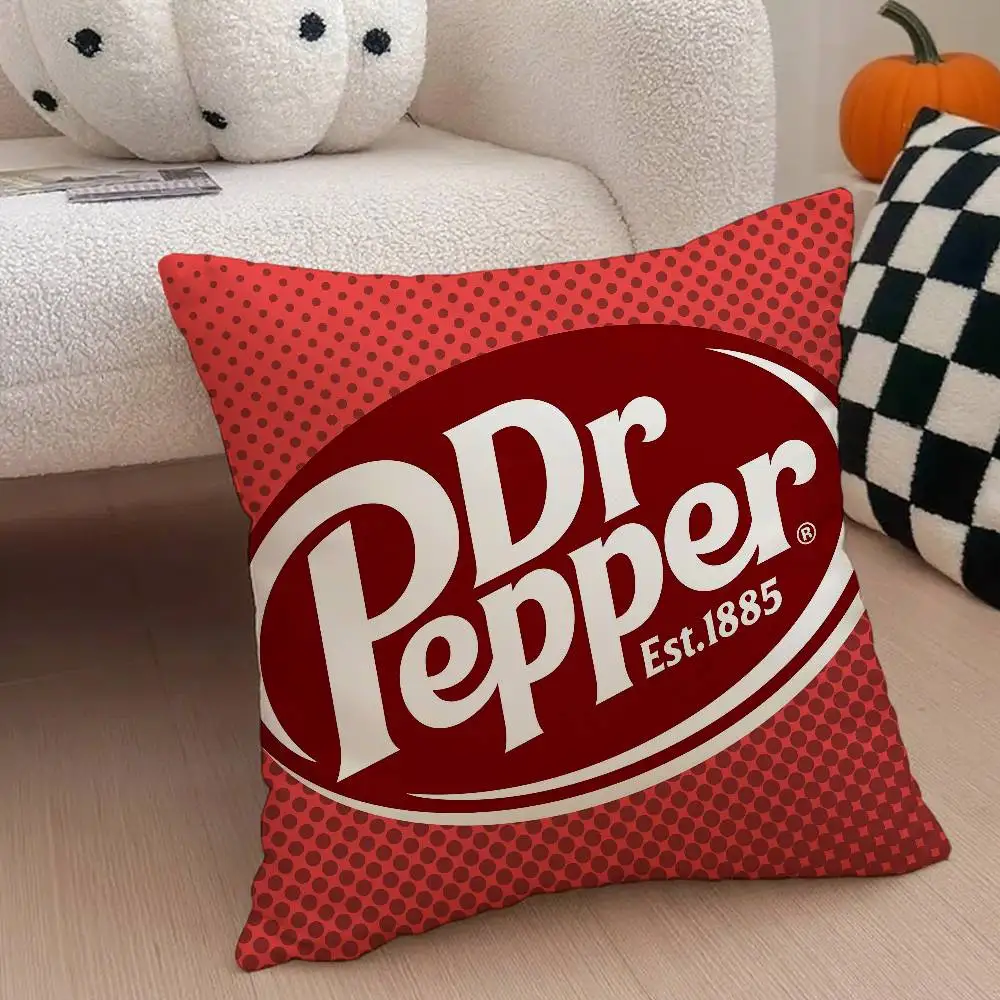 موضة الساخن D-Dr PepperS كيس وسادة مكافحة الغبار المخدة غير مرئية سستة حريري قصير أفخم غطاء وسادة أريكة #6