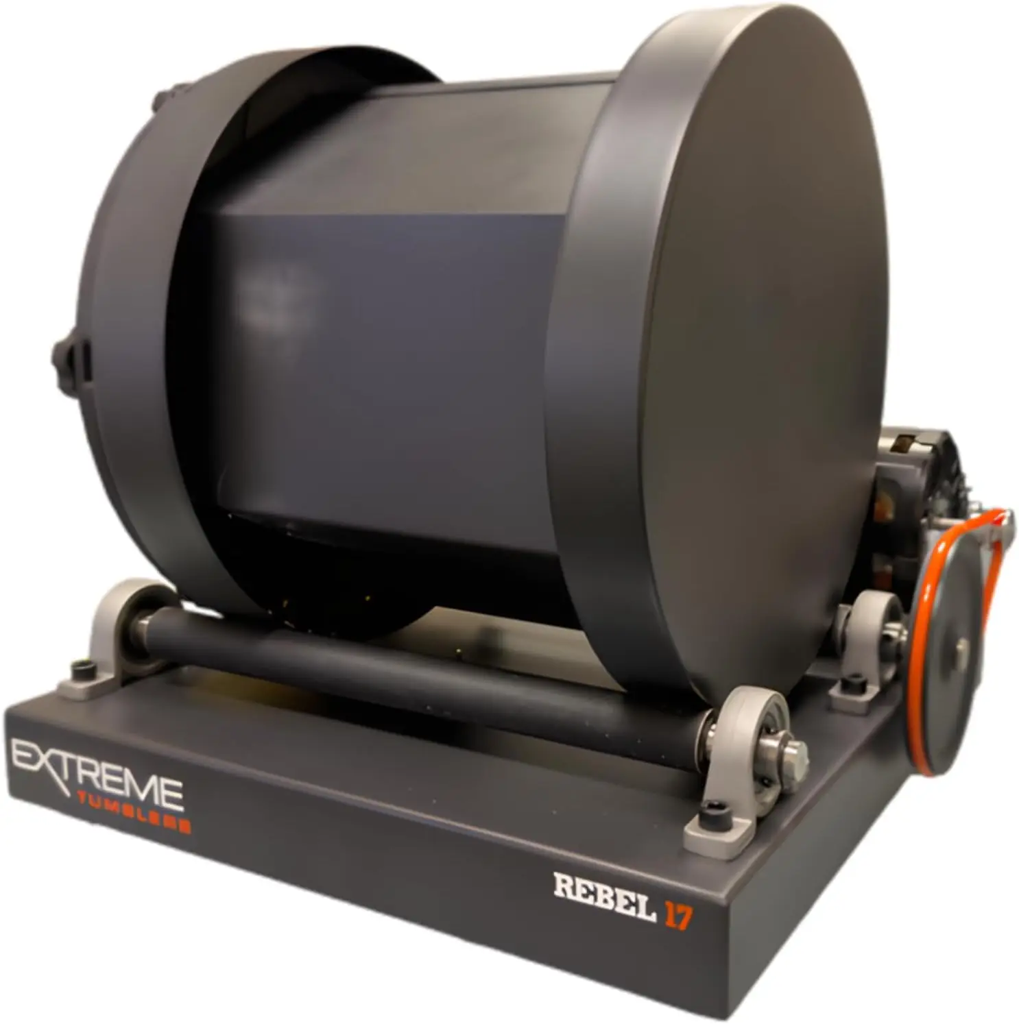 

17 Lb Commercial Grade Rotary Case Cleaner Stainless Steel Drum 40 Rpm High Speed Unit Ammo Reloading