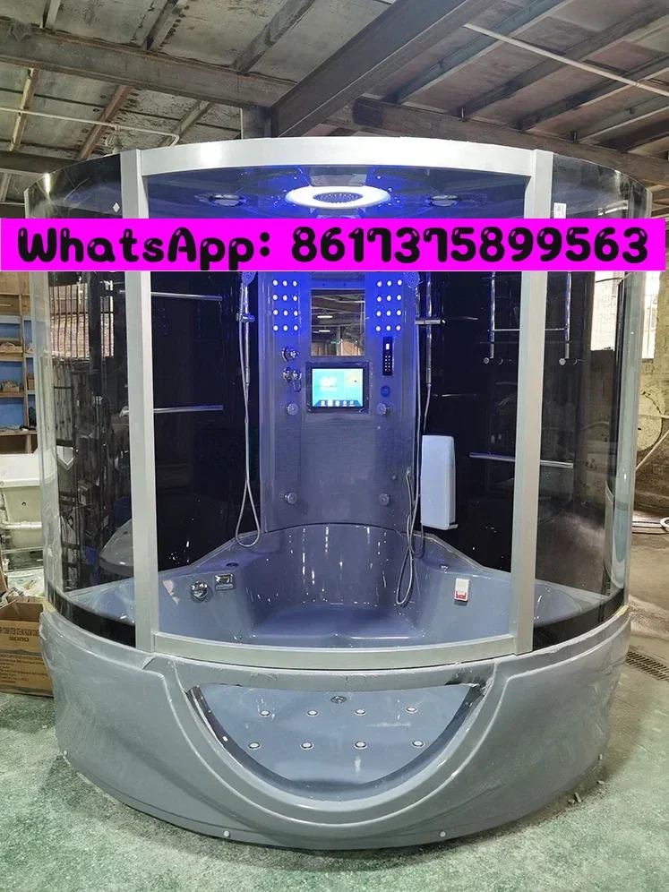 

Enclosed Indoor Steam Shower Room Steam Cabin With Tub