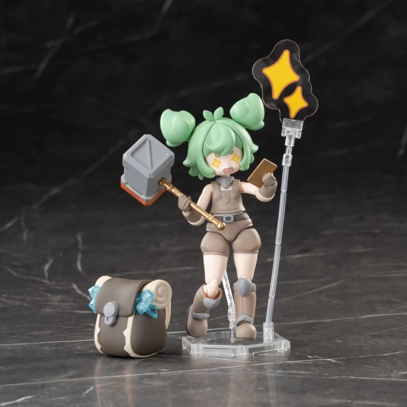 

Pr Production Assembled Model BJD Isekai Ryoko No Techo Beginner Blacksmith Hayley Smith Articulated Collectible Figure
