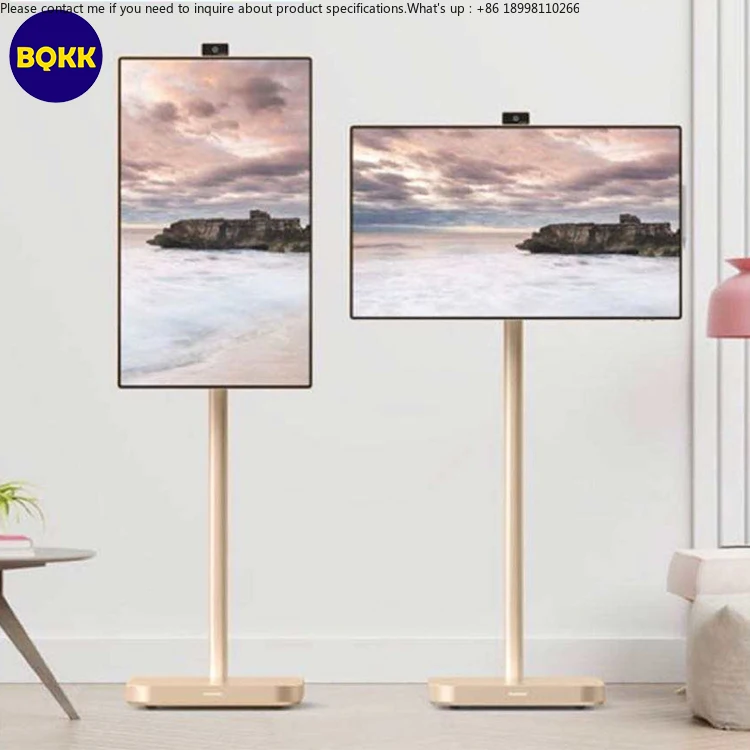 4K 32 Inch Built-in 9800mAh Battery Smart TV Touchscreen Portable Mobile Monitor with Android OS