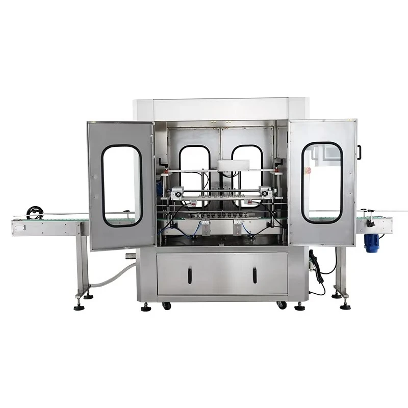 Automatic Flip Type Filling Machine for Glass Bottles PLC Control Shampoo Packaging Equipment Custom