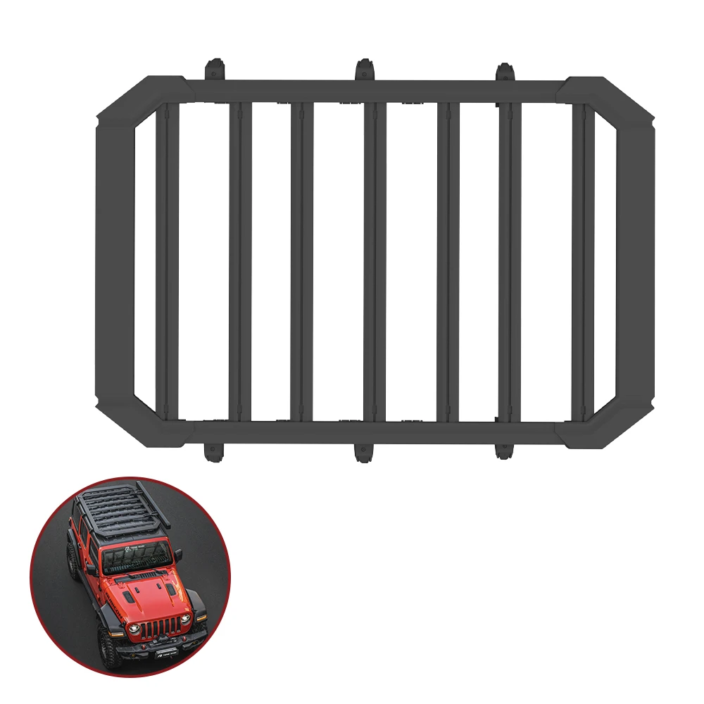 

Long Roof Rack For Jeep Wrangler JL 4XE 4x4 Off-road Accessories