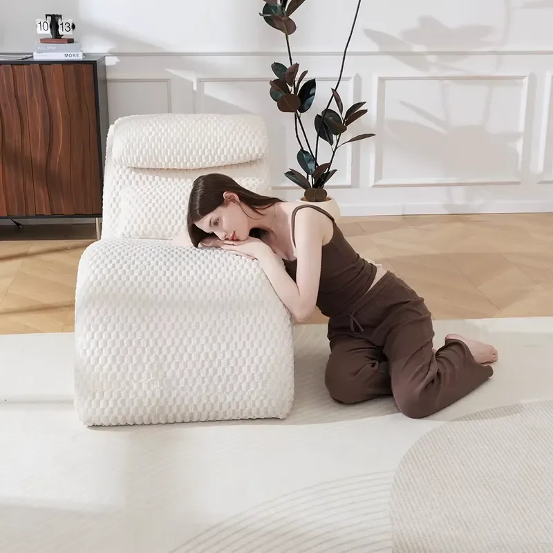 Modular L Shaped Sofa Bed Cover for Yoga Vacuum Compression Cloud Sofa Luxury Boneless Sectional Couch Slipcover