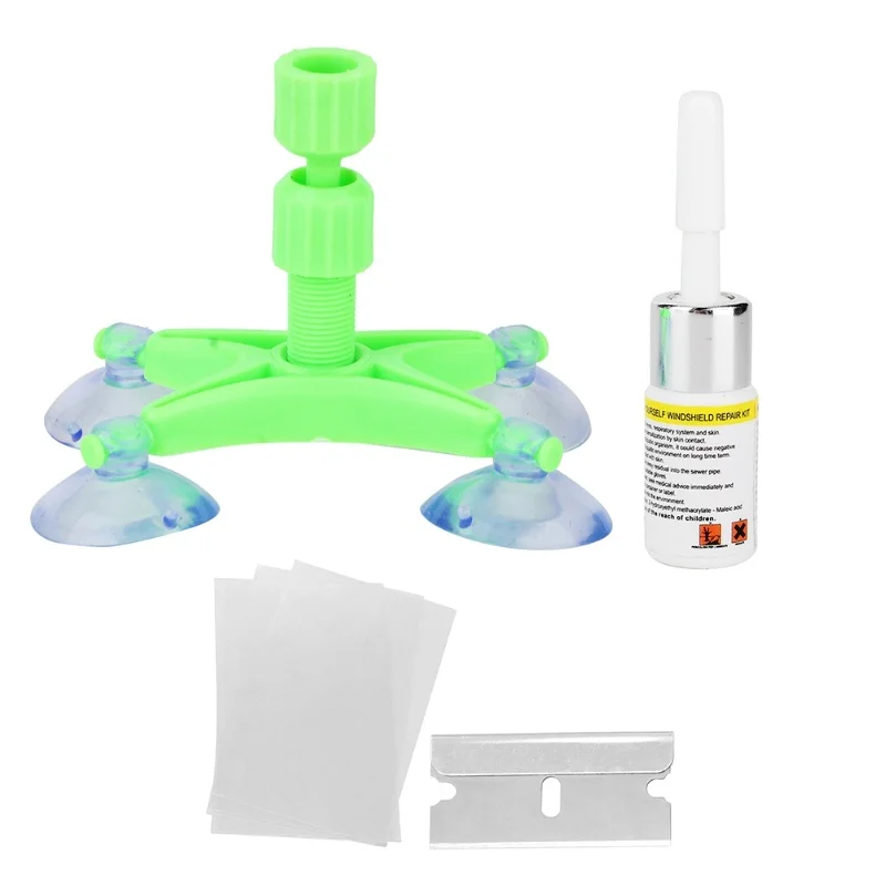 

Набор для самостоятельного ремонта автомобильных стекол: звезды и узоры на стекле, восстановление трещин на лобовом стекле