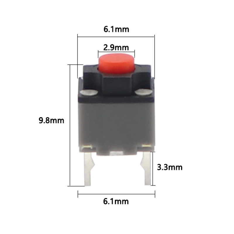 【20-5PCS】Kailh Mute Button 6*6*7.3 Silent Switch Wireless Mouse Wired Mouse Button Micro Switch 6X6X7.3MM