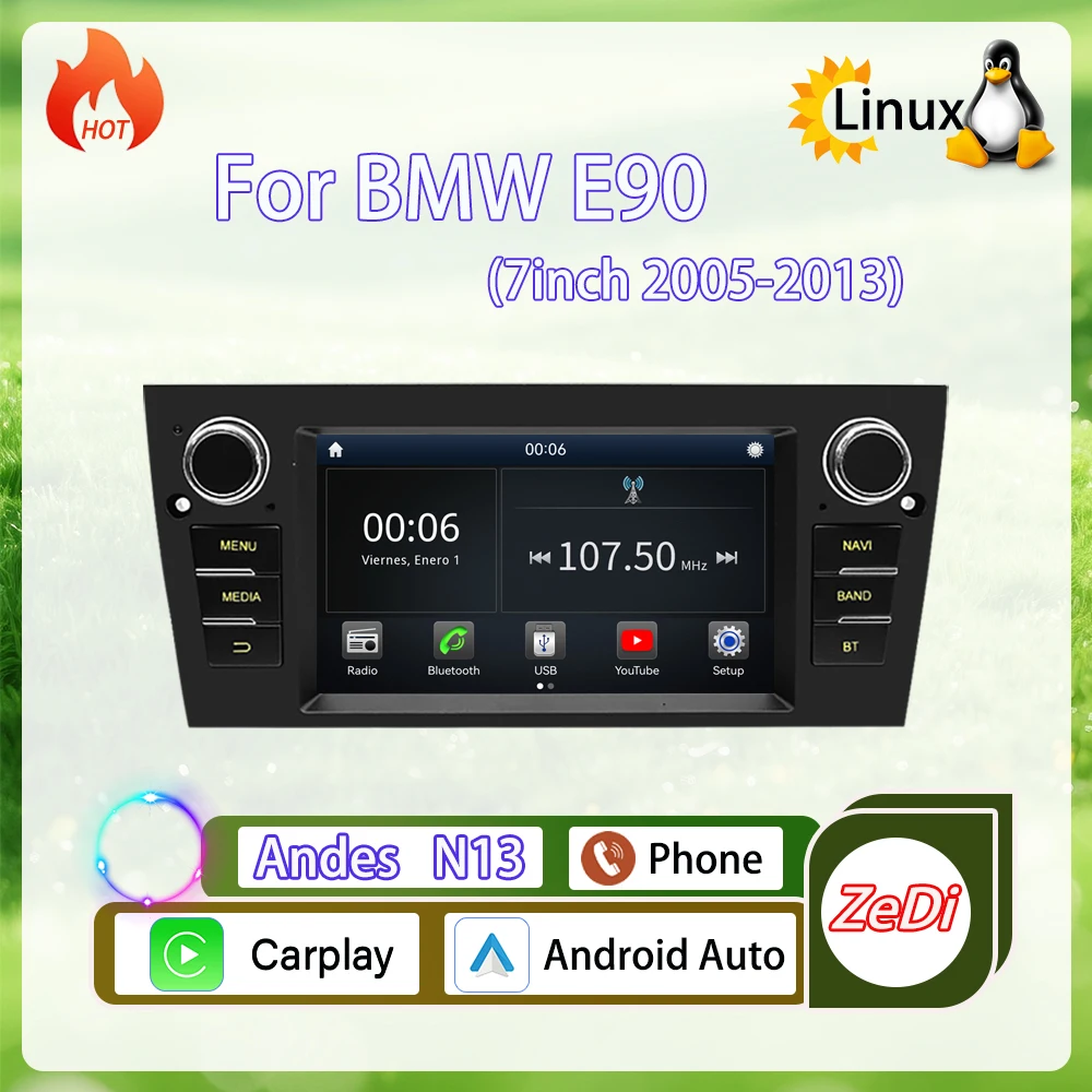 For Bmw E90 (2005-2… - image