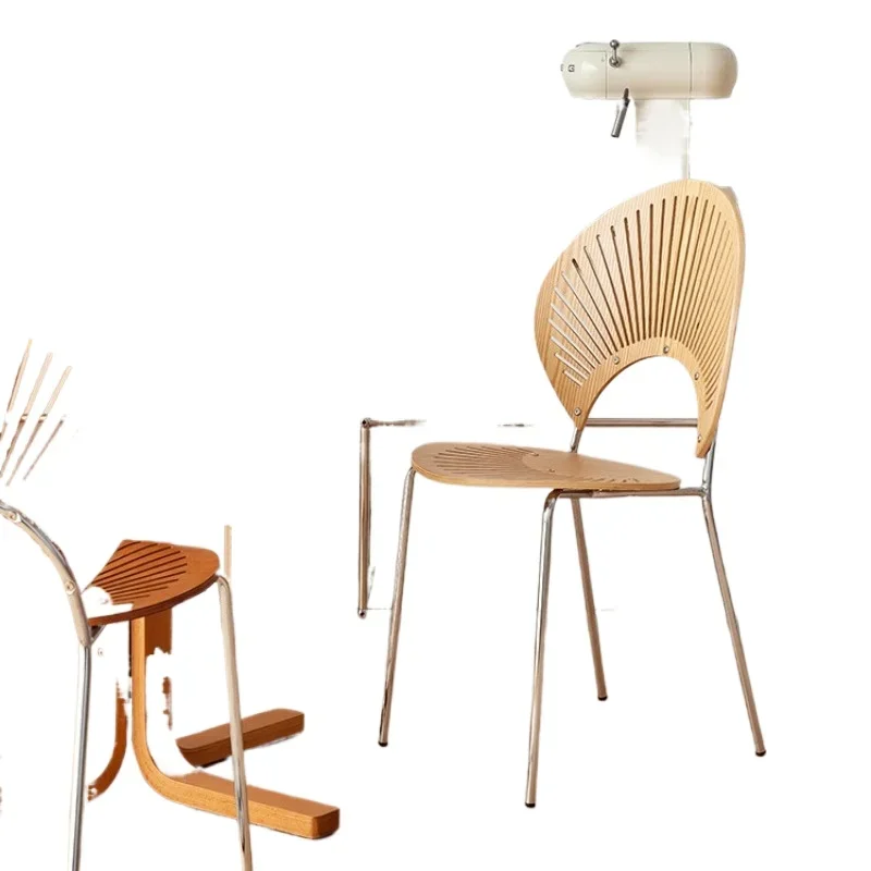 

Solid wood dining table and chairs