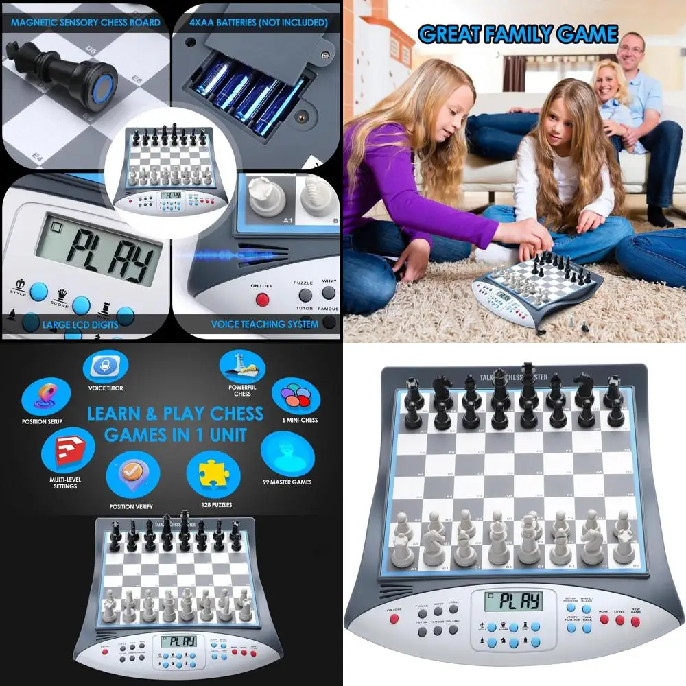 

Voice-Guided Electronic Chessboard: Magnetic Game for Skill Development and Learning