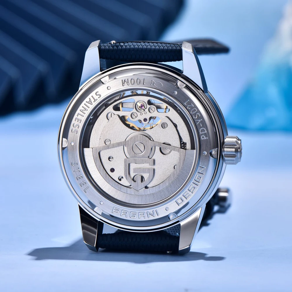 Automatic Mechanical Tourbillon Watch for Men