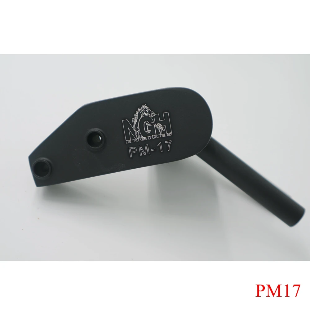 أجزاء المحرك NGH الأصلي! GT17 بيت كاتم للصوت PM17 ل NGH GT17 عزيزي محرك البنزين لطائرات RC!