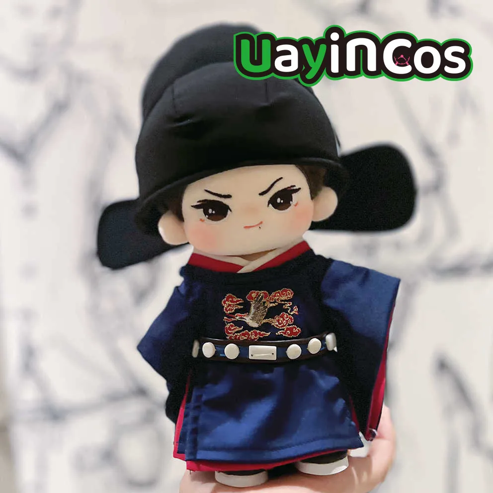 

20cm Doll Clothes Xiao Zhan Legend of Zang Hai Zhuan ZANG HAI ZHUAN Wang Yibo Suit Stuffed Plushies Doll Accessories Anime Toy