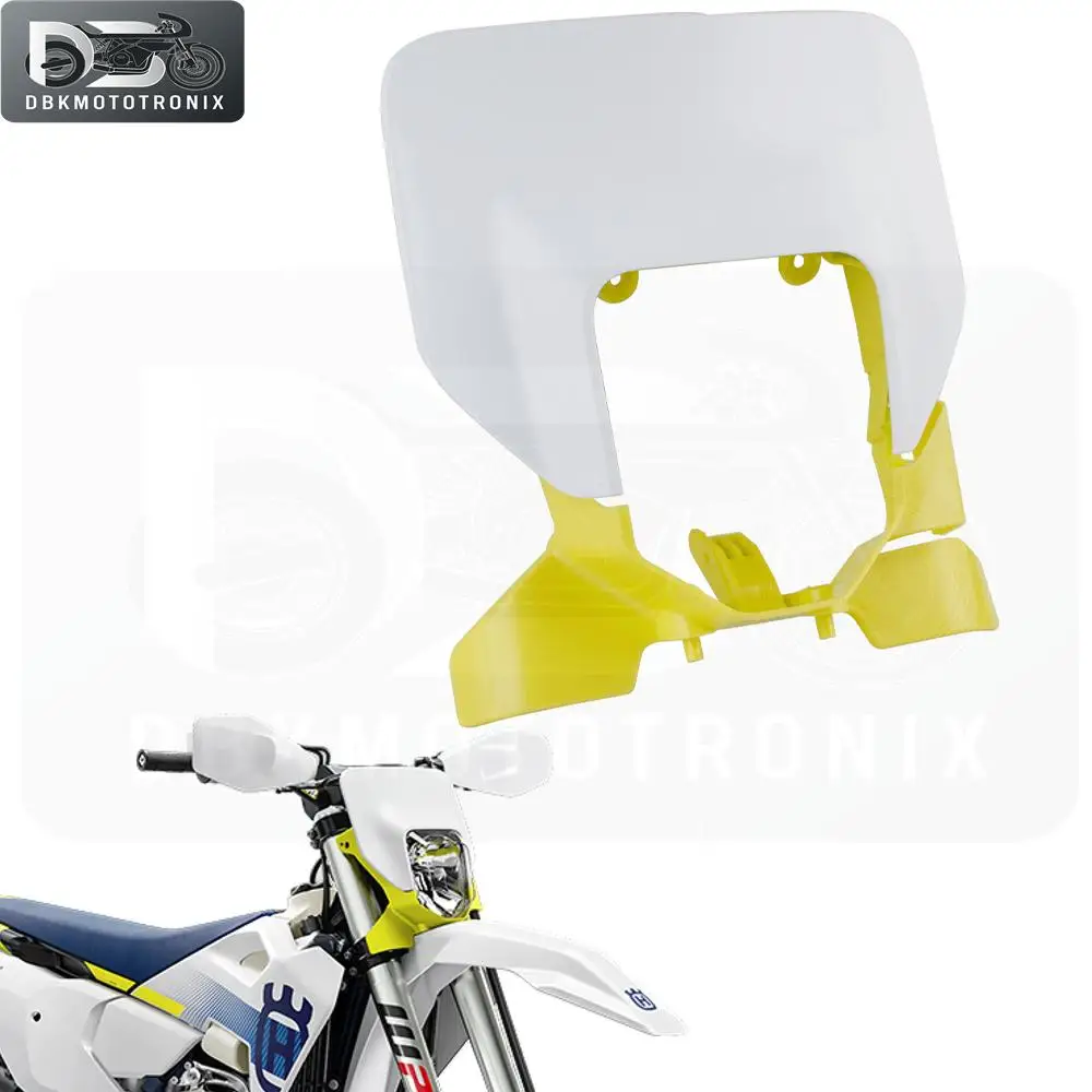 Front Headlight  Cover Headlamp Mask For Husqvarna FE 350S 501S 350W 501W 450 TE 150 250 300 2024-On Dirt Bike Plastic Kit