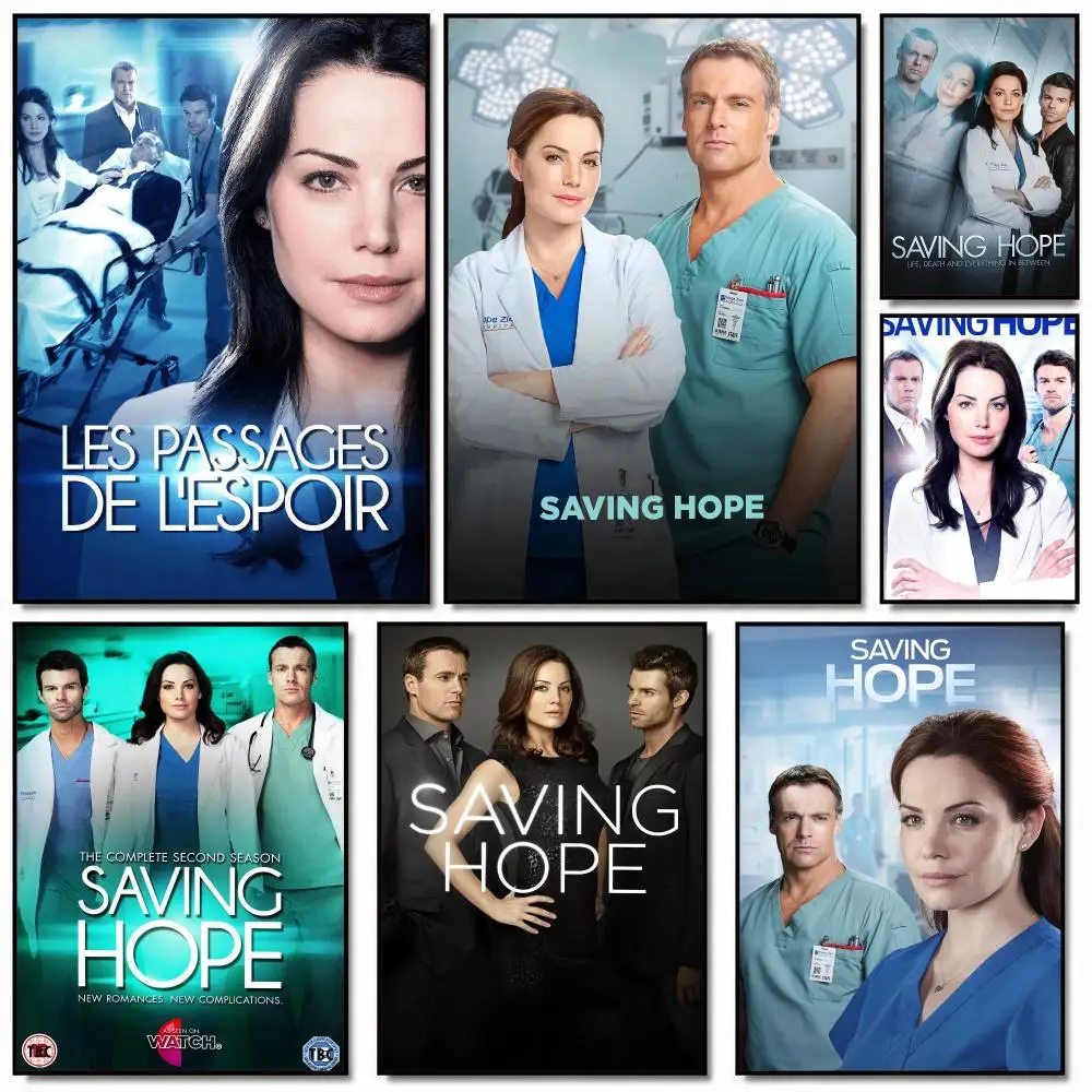 tv series S-Saving Hope-E Painting Calligraphy Artwork for Home Bedroom Office Wall Decoration Gift