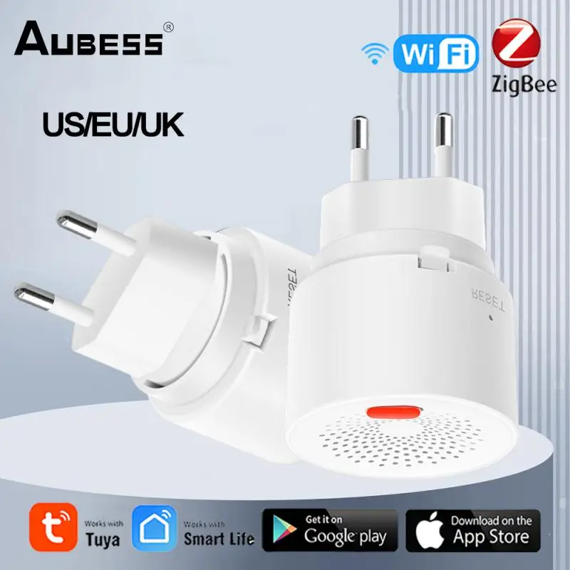 

Tuya WiFi Smart Home Natural Gas Sensor Zigbee Household Combustible Coal Gas LPG Gas Leakage Alarm Detector Work With SmartLife