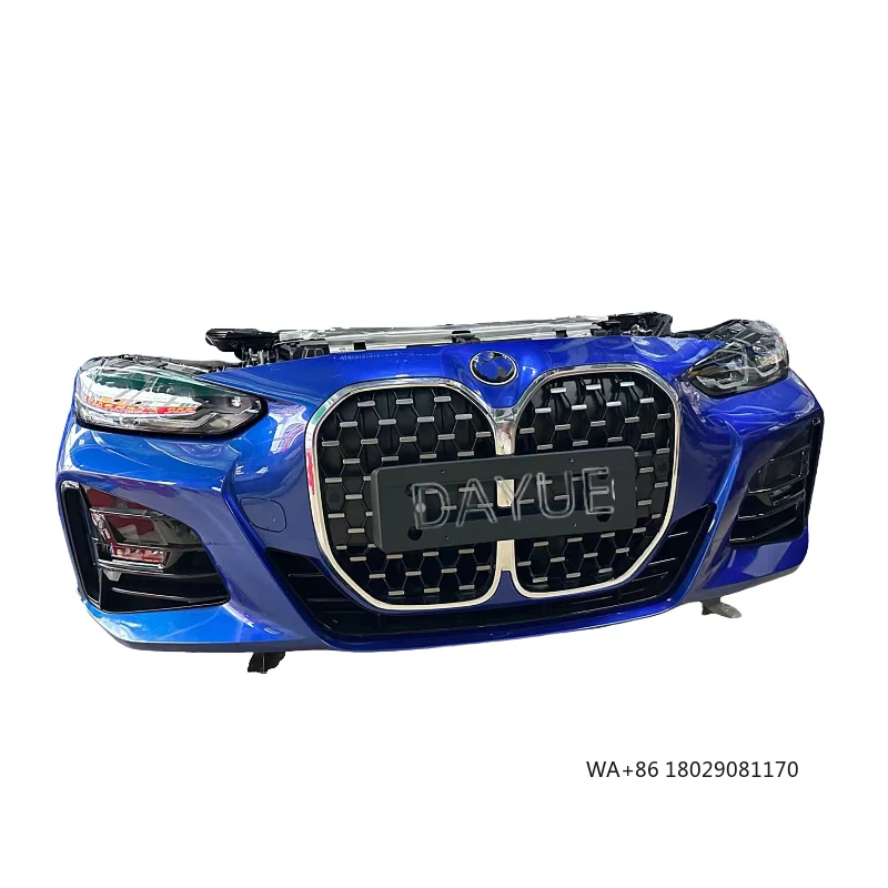 

For 4 Series G22 G23 G26 Front and Rear Bumpers Front Cover Lamps Brake Lamps Front Grille-Plastic Material