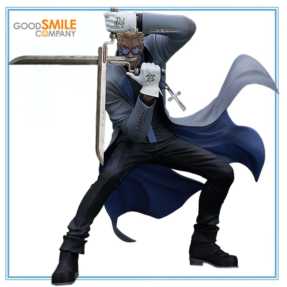 

100% оригинал, в наличии Good Smile Company Pop Up Parade Hellsing Alexander Anderson L, коллекция серии, аниме-фигурка, модель игрушки