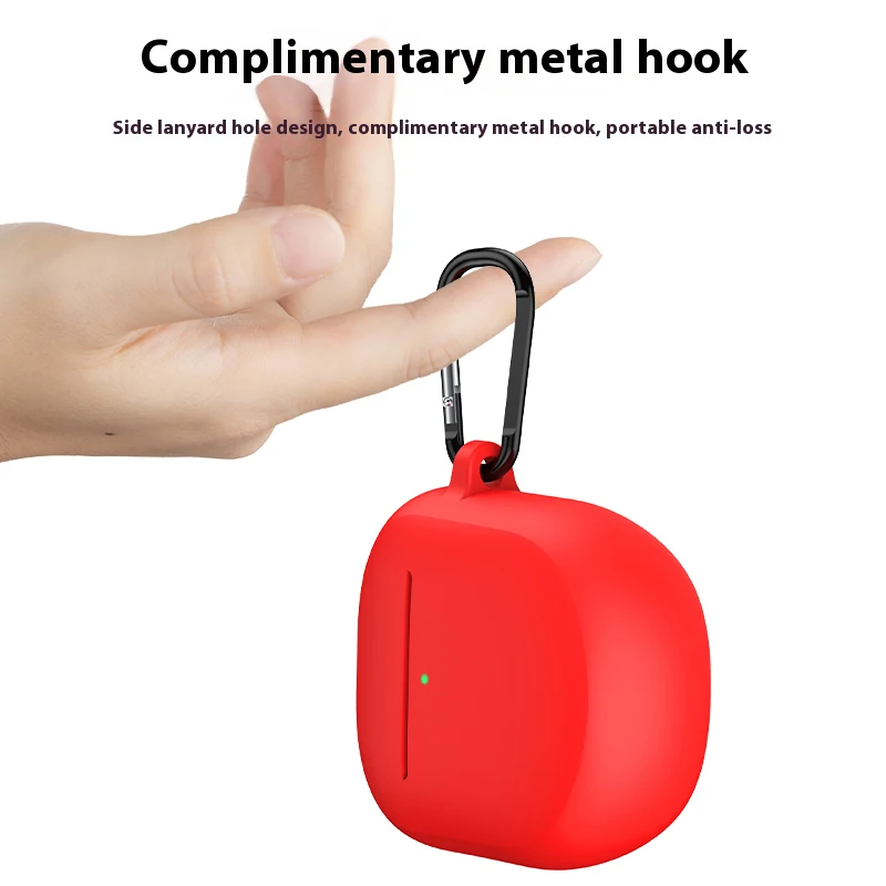 For Bose QuietComfort Earbuds 2 Silicone Earphone Case Soft Full Protective Cover Anti‑Drop Dust‑Proof Portable Earbuds Shell view 6