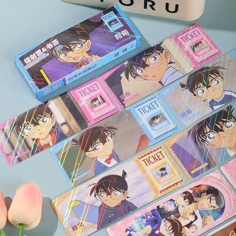 Conan Edogawa Kaitou Kid Kudou Shinichi Anime Zweidimensionale Lange Laser-Tickets Cartoon Niedliche Postkarte Studenten-Sammelgeschenk – Detail 4