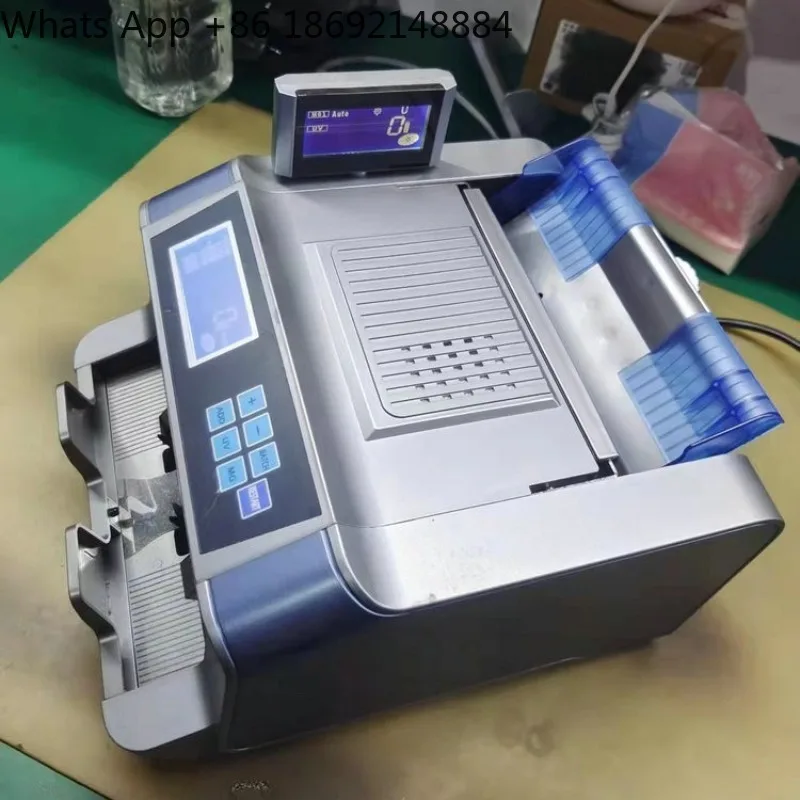 Intelligent banknote counter, dollar euro multi-country currency total amount counter