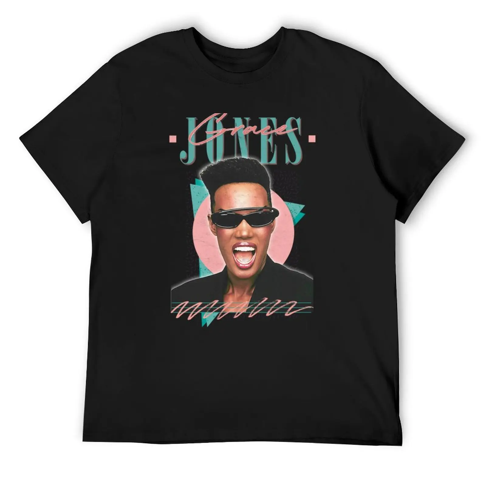 

Grace Jones 80s Faded Style Aesthetic Design T-Shirt fashion shirts quick-drying funny costumes mens fashion