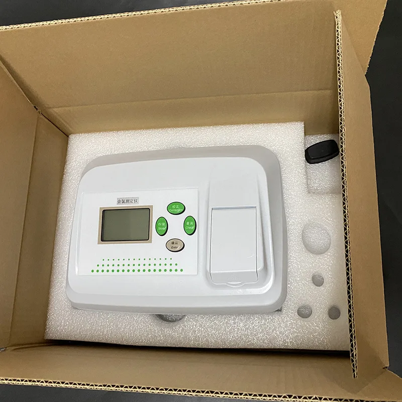 Laboratory Residual Chlorine Tester Portable Water Plant Sewage Plant Use LCD Display Swimming Pool Hospital Water Quality