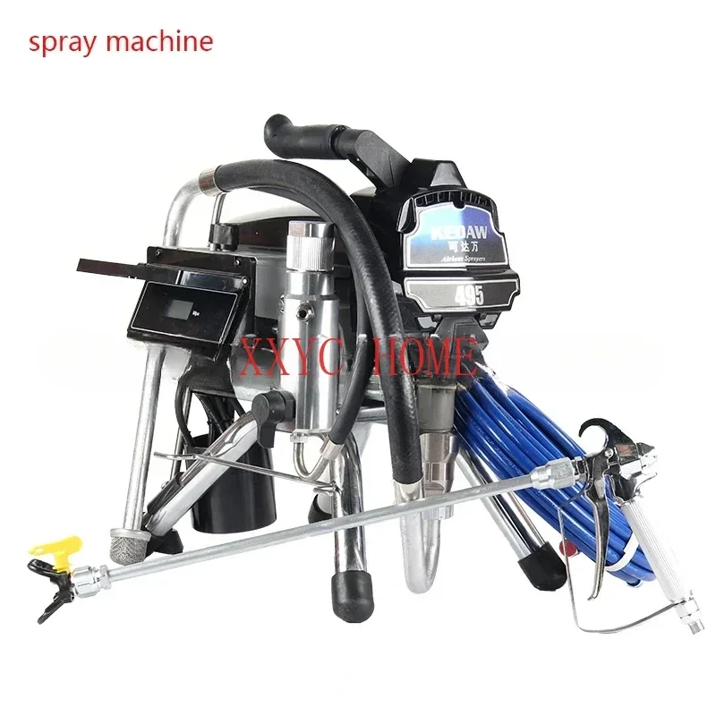 

395/495 High Pressure Airless Spraying Machine Lacquer Coating Feed Oil Paint Sprayer Inside and Outside Major Tools