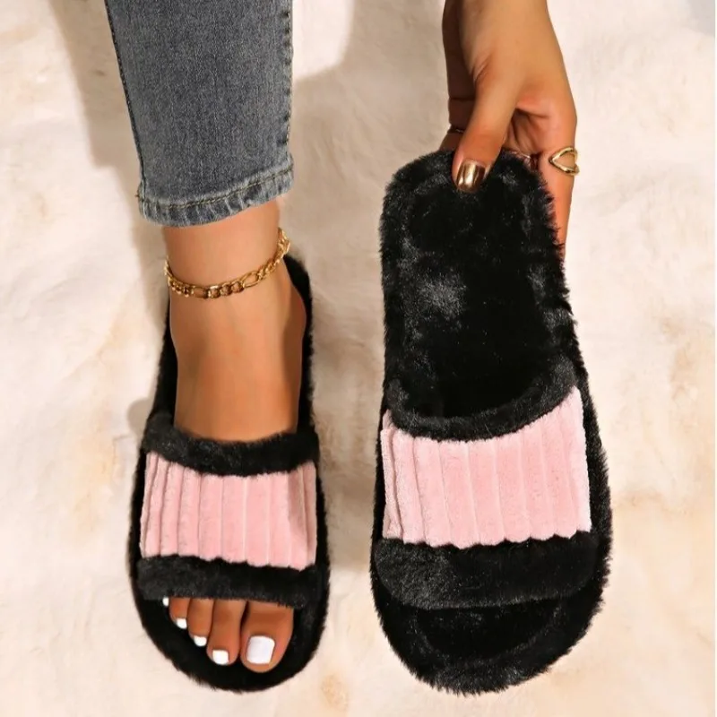 

Women Flat Slippers Spring and Autumn Fashion Fashion Sandals Comfortable Lightweight Shallow Hot Slippers Casual Slides Women