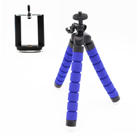 Octopus Flexible Tripod Small Size S Sponge Tripod 18cm Stand Gorillapod for Mobile Phone DSLR Camera Table Desk Mini Tripod